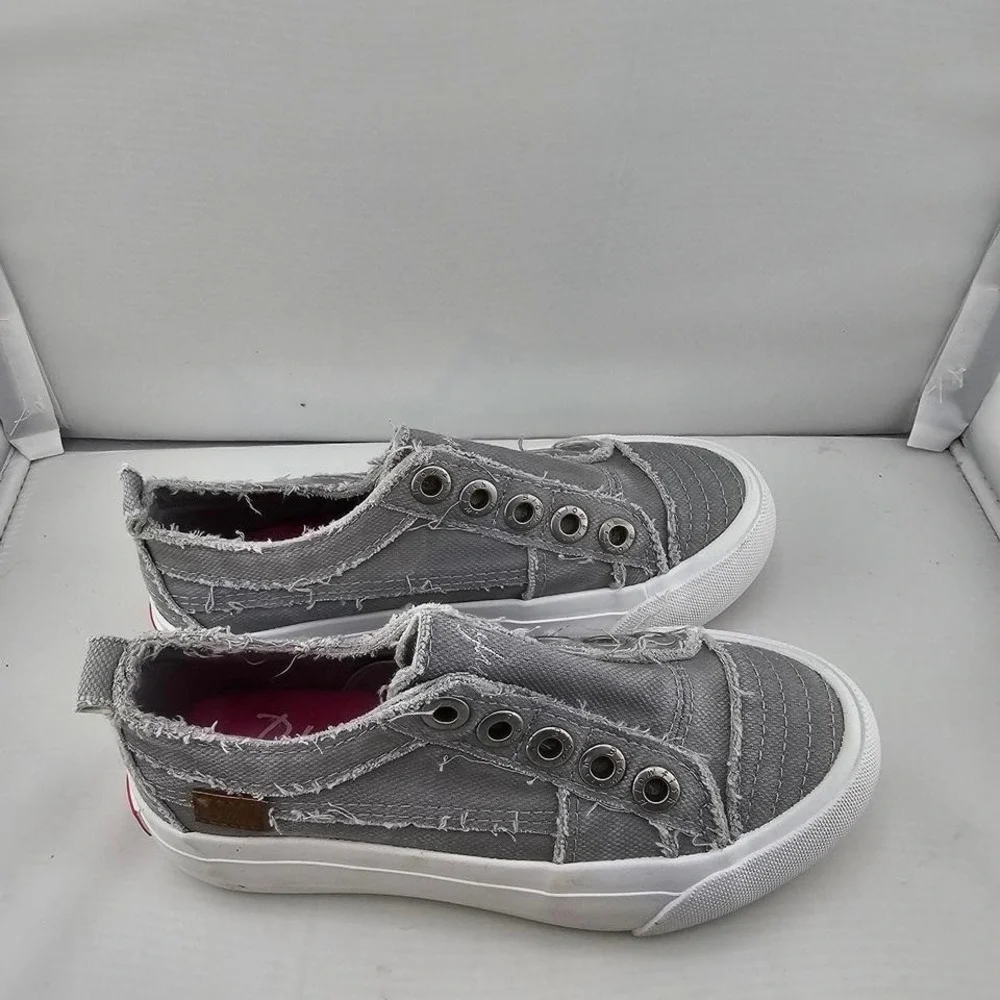 Blowfish Malibu Lunar Smoked 3982 Platform Sneakers Slide-in Kids 12 New W/O Box